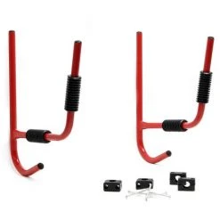 WILTEC Support Mural Rangement De Kajak Kanu Stockage Planche De Surf Fixation Transport Montage Fixation