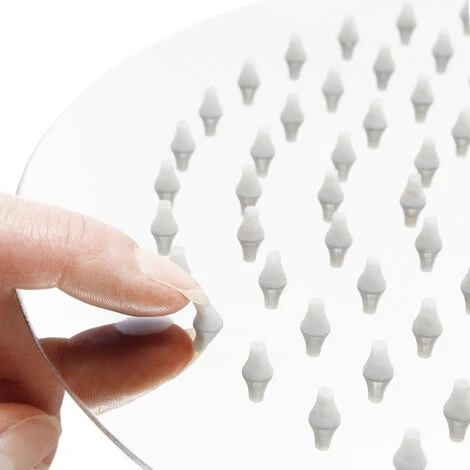 WILTEC Pommeau De Douche Rond 30 Cm Pomme Jet De Pluie Rainshower Tête De Douche Acier Inoxydable – Image 5