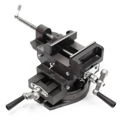 WILTEC Étau De Machine Pivotant 100 Mm Étau D’établi Machine De Précision Meulage Fraisage Outil Atelier