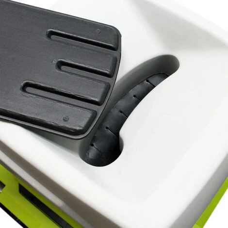 WILTEC Broyeur Végétaux électrique 2500W Déchiqueteur Jardin Branche Coupe 40mm Bac Ramassage Mobile – Image 3