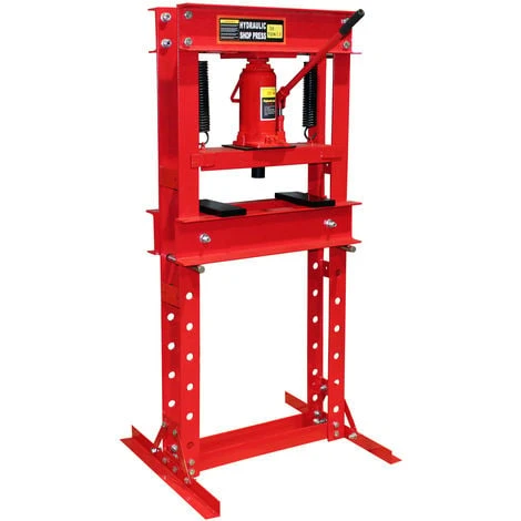 WILTEC Presse Hydraulique Presse D’atelier Presse à Cadre 30t Pression De Pressage Plier Deformer