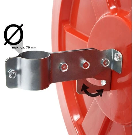 WILTEC Miroir Extérieur De Circulation Convexe 80cm Sécurité Routière Outdoor Résistant Rétroviseur – Image 4