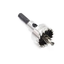 WILTEC Trépan Couronne Diamanté Foret Centreur Carotteuse Scie à Cloche HSS 6542 Acier Diamètre 26mm