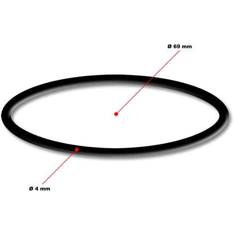 Pièce Détachée: Pompe De Piscine WilTec No. 50919 / 50920 / 50921 Joint Torique 6 – Image 2