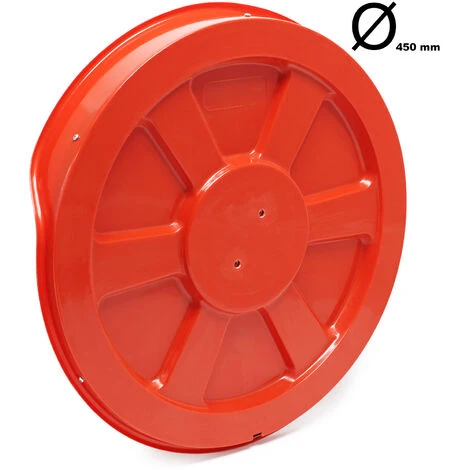 WILTEC Miroir Extérieur De Circulation Convexe 45cm Sécurité Routière Outdoor Résistant Rétroviseur – Image 3