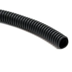 WILTEC Gaine Non Fendue Protection Câble Tuyau 50m Ø48mm Intérieur Et Ø54,5mm Extérieur Anti-martre Isolant