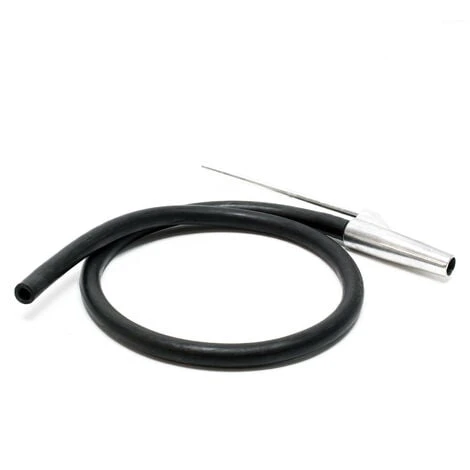 WILTEC Pistolet De Sablage à Air Comprimé Kit Jet De Sable Tuyau D’aspiration Buse De Rechange 6,3 Bars – Image 2