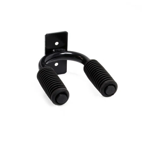 WILTEC Support 2 Pagaies Fixation Au Mur Dispositif Rangement Stockage Sûr Suspension Porte-Pagaie Surf