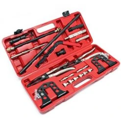 WILTEC Compresseur De Ressort De Soupape Coffret De 25 Pièces Démontage Joint De Queue De Soupape Auto