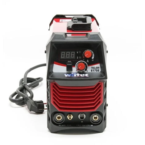 WILTEC Station De Soudage TIG Soudage à électrodes Allumage H.F. 200 Ampères Inverter MMA Outil De Soudure – Image 4