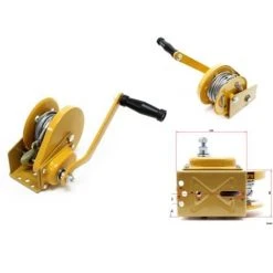 WILTEC Treuil Manuel Avec Frein 540kg - 10 M