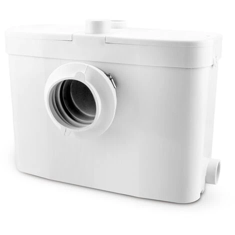 WilTec 3/1 Station De Relevage Avec Raccord Frontal 450W Eaux Usées WC Eaux Chargées – Image 2