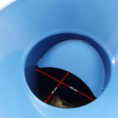 WILTEC Broyeur électrique En Acier 1100W 1,5 CV 2800t/min Jusqu'à 1000 Kg Par Seconde Concasseur De Fruits – Image 5