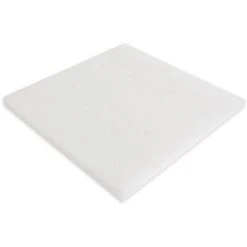 WILTEC Tissu Filtrant Synfil 300 100x100x2.5cm Très Fin Blanc Pour Filtre Bassin Et Aquarium