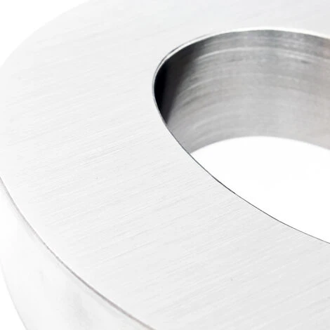 WILTEC Plaque Numéro Maison Chiffre "1" 3D 20cm Acier Inoxydable Résistant Intempéries Matériel Fixation – Image 4