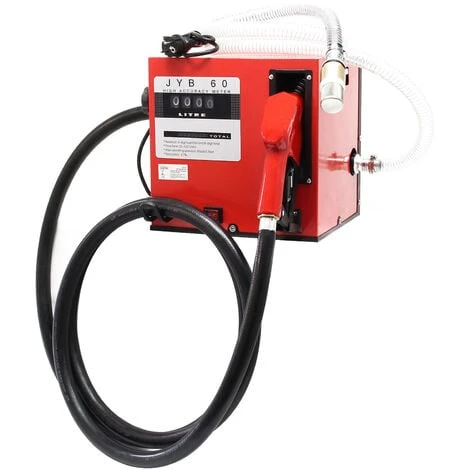 WILTEC Pompe Diesel Auto Aspirante 60l/min 550 Watts 230 Volts Arrêt Automatique Pompe à Huile Fuel Gasoil – Image 3