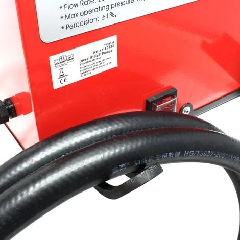 WILTEC Pompe Diesel Auto Aspirante 60l/min 550 Watts 230 Volts Arrêt Automatique Pompe à Huile Fuel Gasoil – Image 5