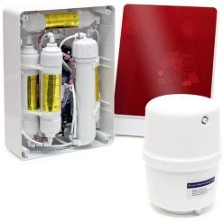 WILTEC Naturewater 5 étapes Osmose Inverse (RO) 180l/jour Avec Logement Et Pompe De Surpression