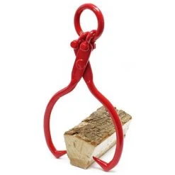 WILTEC Pince Forestière Pour Troncs Max. 450 Mm, Force 680 Kg, Pince De Levage, 2 Mandrins De Serrage