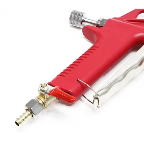 WILTEC Pistolet à Crépir Pneumatique Pulvérisateur De Peinture Pistolet à Enduit Plâtres Godet De 75l – Image 4