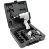 WILTEC Clé à Chocs Pneumatique Jeu 17 Pièces 320Nm Air Comprimé Visseuse Pneumatique Tournevis Accessoires
