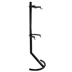 WILTEC 2x Béquille 2 Vélos 90kg Peu Encombrant Système D’accrochage Avec 2 Bras D’appui Réglable Support