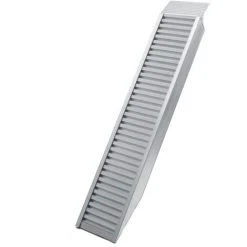 WILTEC Rampe De Chargement Moto ATV Quad Aluminium Rampe Rail Collision 161cm 2025kg