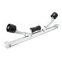 WILTEC Porte-bateau Avec Rouleaux De Quille Jusqu’à 1000 Kg Aide à La Manoeuvre Embarcation Chargement