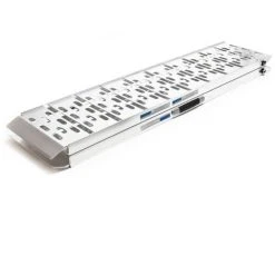 WILTEC Rampe Pour Fauteuil Roulant Rampe De Chargement Aluminium 151 Cm 270kg