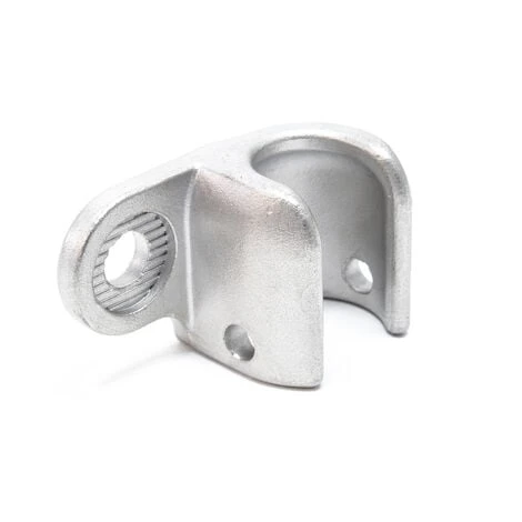 WILTEC Essieu Attelage Remorque Argenté Pour Vélo Attache- Remorque Bicyclette Vélo Couché Vélo électrique