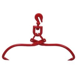 WILTEC XPOtool Pince Forestière Troncs Max. 450 Mm 300 Kg Pince De Levage 2 Mandrins De Serrage