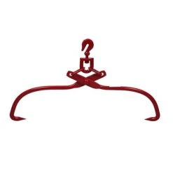 WILTEC Pince Forestière Pour Troncs Max. 630 Mm, Force 550 Kg, Pince De Levage, 2 Mandrins De Serrage