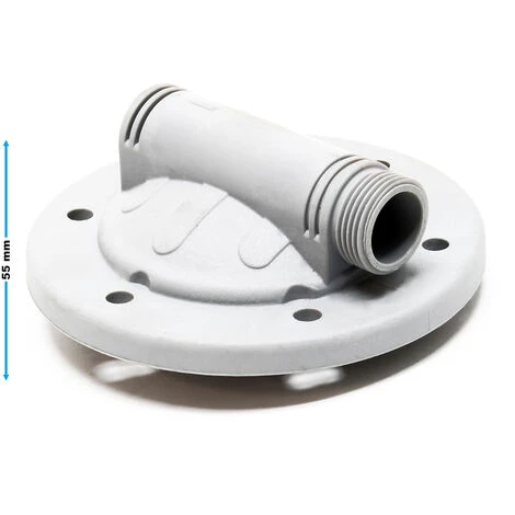 WILTEC Bride 2 Voies Réservoir à Vessie Pc. De Rechange Réseau Eau Domestique 24-100L Filetage Mâle Femelle – Image 2