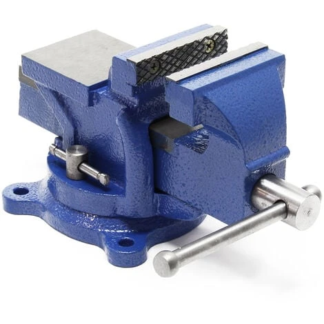 WILTEC Étau D’atelier Heavy Duty 75 Mm Mâchoire De Serrage & Enclume Pour Contrainte Importante Établi