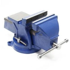 WILTEC Étau D’atelier Heavy Duty Mâchoire De Serrage 200 Mm & Enclume Pour Contrainte Importante Établi