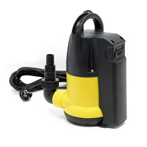 WILTEC Pompe Eaux Usées De 6000l/h 250W Hauteur De Refoulement 5,5m Particules Jusqu'à Ø5mm Pompe Drainage – Image 3