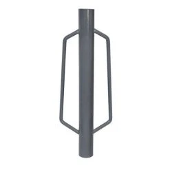 WILTEC Pilon Pour Piquet Poteau De Clôture Ø66mm 16kg Acier Robuste Martelage Précis Enfonce-pieux