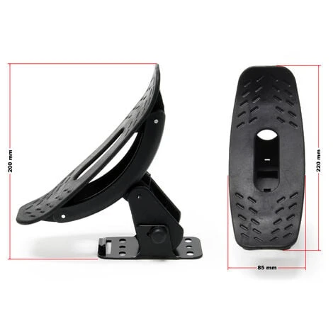 WILTEC Porte-Kayak De Toit Support Canoë 4 Pièces Porte-bateau Galerie De Toit Voiture 2 Sangles Fixation – Image 2