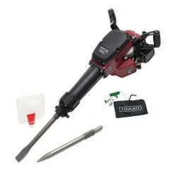 WILTEC Marteau-piqueur 2,5CV 55J Force De Frappe 1500 1/min Prise Hexagonale 2 Burins Brise-béton Cloison