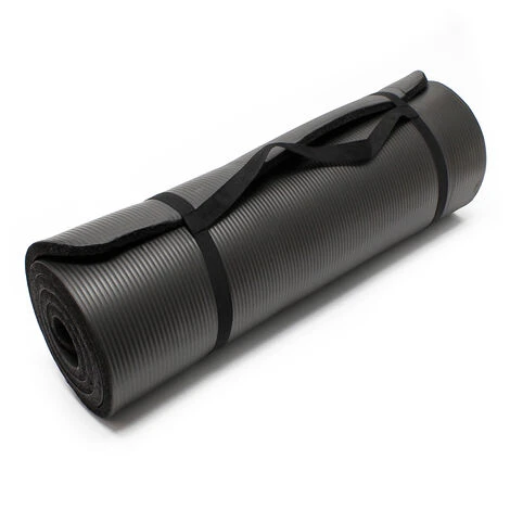 WILTEC Tapis De Yoga 190x100x1.5cm Physio Fitness Aérobic Gym Pilates Matelas Antidérapante Extra épais – Image 2