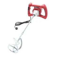 WILTEC Mélangeur Mortier Simple Hélice 700 T/min Malaxeur Batteur Agitateur Matériau Liquide Et Lourd