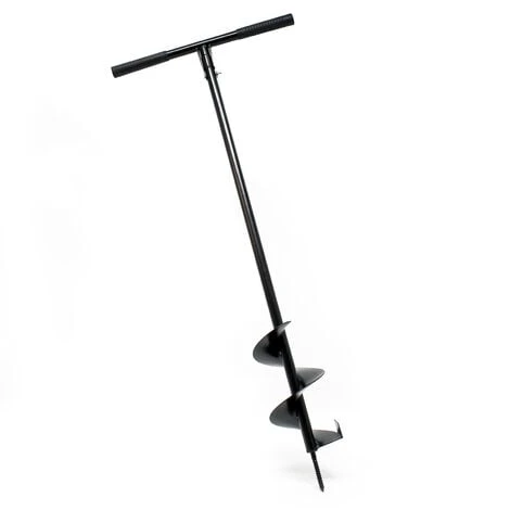 WILTEC Tarière Manuelle 118cm Forage Puits Et Fondations Ø150mm Avec Poignée Transversale Foreuse Manuelle – Image 2