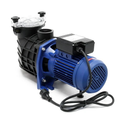 WILTEC Pompe Piscine 34800l/h 3000 Watts Pompe Filtration Circulation Filtre Eau Pool Whirlpool Jardin – Image 3