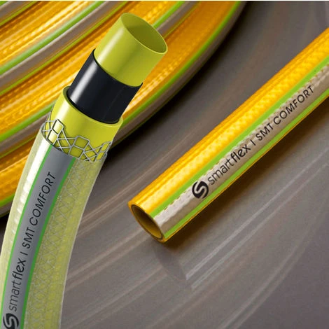 WILTEC Tuyau D‘arrosage SMARTFLEX SMT Comfort Multicouche 50m Ø25mm (1") 7 Bars Robuste Anti Torsion – Image 2