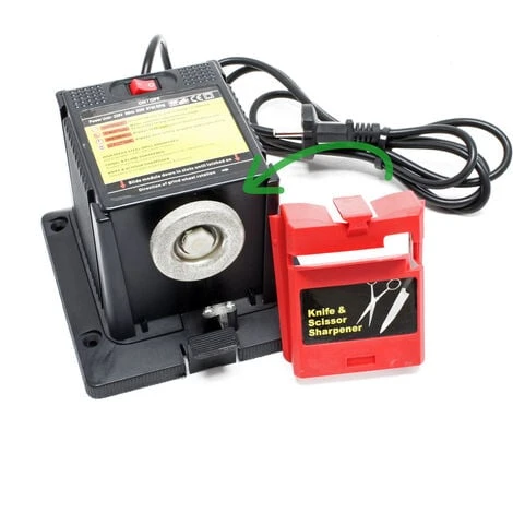WILTEC Affûteuse Multifonctions Universelle 65W Couteaux Ciseaux Forêt Station De Ponçage – Image 5