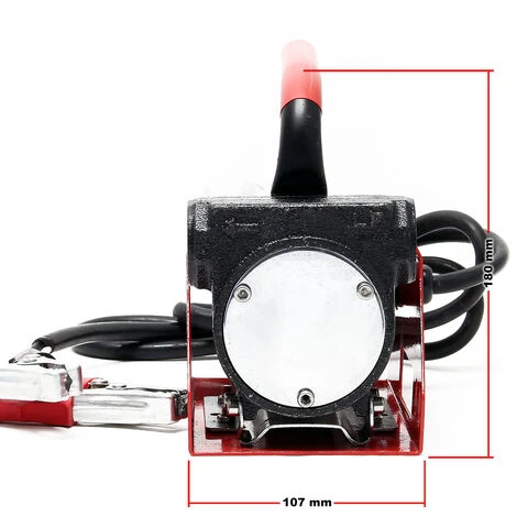 WILTEC Pompe Diesel Auto-amorçante 12V Avec 40l/min Pour Gazole & Huile De Chauffage – Image 5