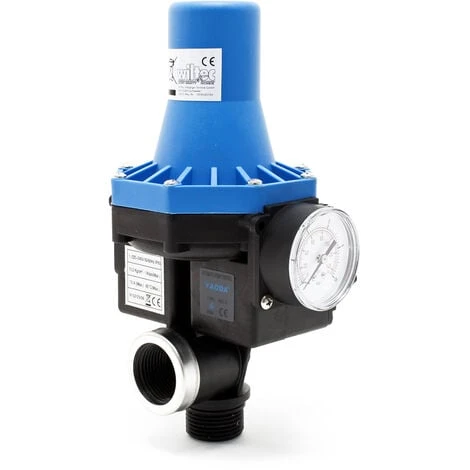 WILTEC Pressostat Avec Câble SKD-3 230V Monophasé Réseau D'eau Domestique Contrôleur De Pression Puits – Image 2