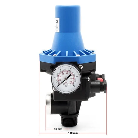 WILTEC Pressostat Avec Câble SKD-3 230V Monophasé Réseau D'eau Domestique Contrôleur De Pression Puits – Image 4