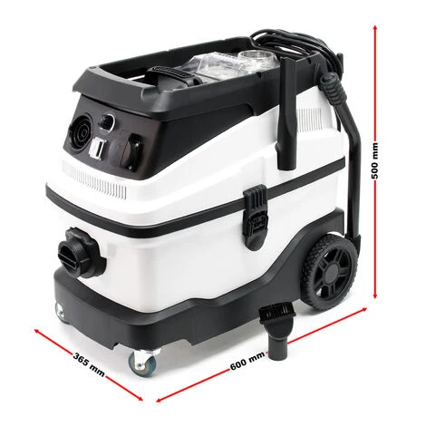 WILTEC Aspirateur Sec Et Humide 1600W Triple Étape Filtration & Fonction De Soufflere Accessoires Inclus – Image 2