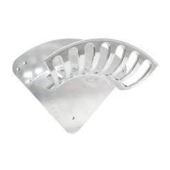 WILTEC Support De Tuyau En Aluminium Moulé Sous Pression Fixation Murale 339x247mm Tuyau, Câble & Corde